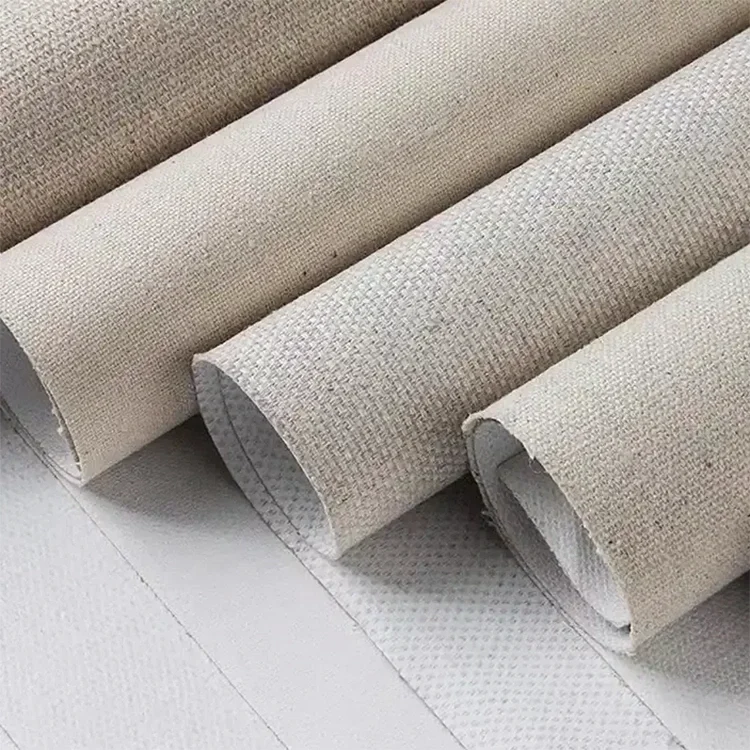 Linnen canvas roll