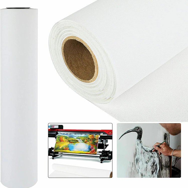 Polyester canvas roll